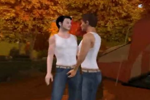 3D Cartoon Hunk Getting pounded Hard whilst