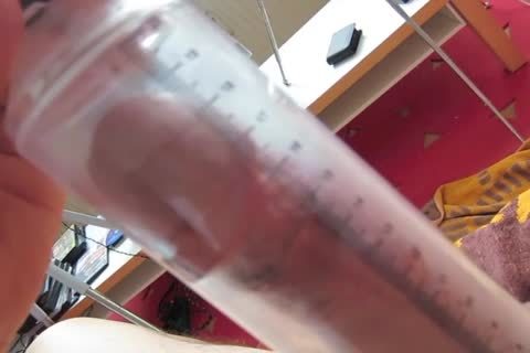 Pumping My 10-Pounder, jack off And cream Masturbation.