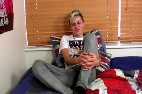 wanking With Smooth Skylar - Skylar Blu