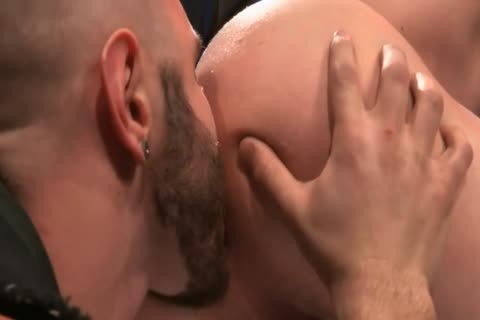 Fit Muscle Biker Males Balls deep Anally In Each Othere gorgeous Fanny Crack And Ball Juice