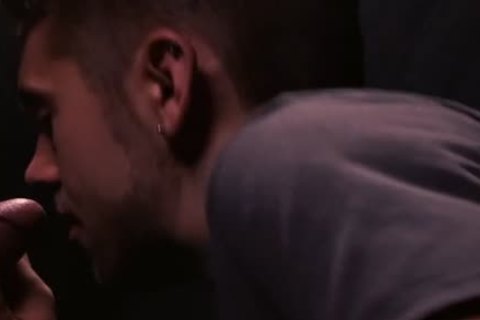 Sneaky licking penis