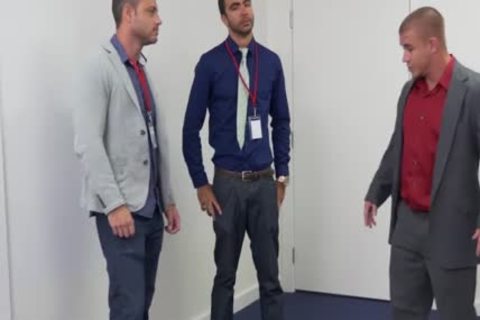 GRAB wazoo - Hunky Boss Teaches His Office Team All About Teamwork