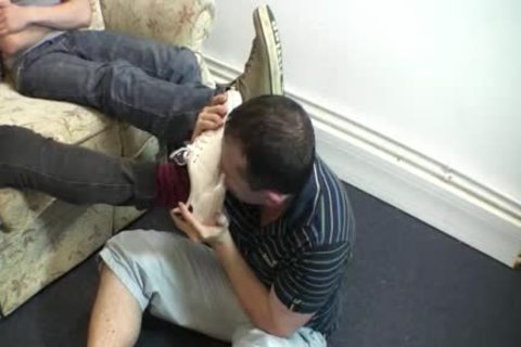 two Masters get Their Feet Worshipped Part 1 (go To My Profile For Part two)