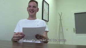 amateur lad got banged by his interviewer