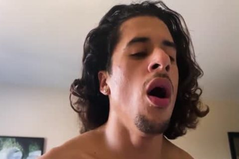 Armond Has long Hair Now ( And Still loves bare dick)