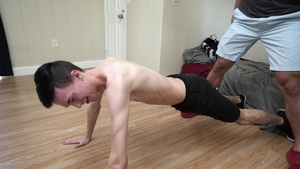 Wet friend Kurt Niles receives nailed rough