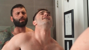 Drill My Hole - Brown hair Markus Kage doggystyle sex scene