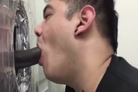 Hung Uncut darksome man Cums At The Gloryhole