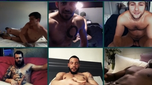 DrillMyHole - American Rhyheim Shabazz rides huge dildo