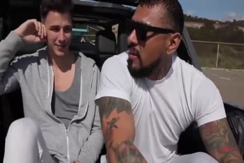 delicious Bros plowing In Garage