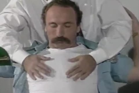 slutty shaggy Police Captain Having joy