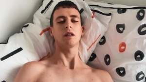 DrillMyHole.com - Super slim Cain masturbation in the bed