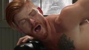 Raging Stallion - Bennett Anthony next to Gage Unkut cumshot