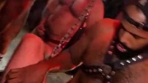 bareback fuckfest At LeatherWerks Part 1