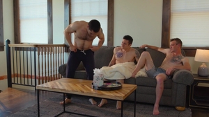 Next Door Studios: Athletic Scott Finn bareback anal fucking