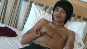 GayAsianNetwork: Perfect thai twink really likes hard sex