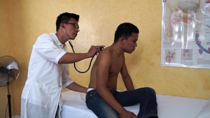 Doctor Twink: Horny Alex sensual kissing penetration