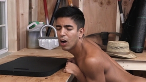 FunsizeBoys: Mr Knight with tall Milo bareback rimming