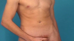 DirtyBoyVideo - Solo straight Brandon surprise bends over