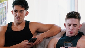 Jerk Buddies: Latino Lovers Share a Sticky Treat