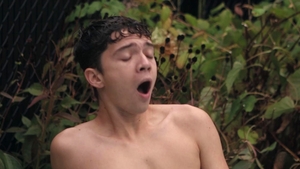 Men: Sam Rides Big Cock in Poolside Romp