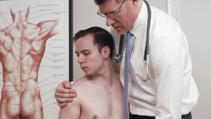 funsizeboys: CMNM in a Doctor's Office