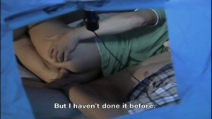 A Stiff shaft and Chris' Cum-Eating Grin