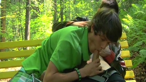 Rimming Rascals Take it Al Fresco