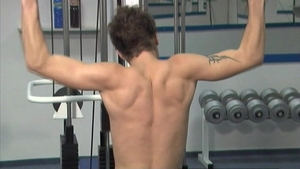 Intimate Gym Session with Muscular Duo