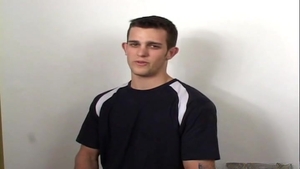 Next Door Buddies: Washboarding Abs Covered in Cum