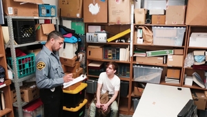 Young Perps: Backroom Confrontation for College Boy Smuggler