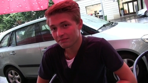 Czech Hunter: First Encounter at a Phone Booth