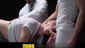 Missionary Boys: Three Figures Approaching
